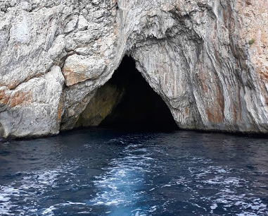 Castro: Grotta Palombara Salento, Puglia, Italia