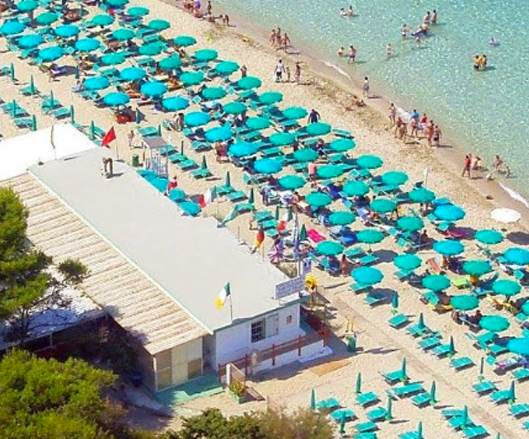 Lido Conchiglie: Lido Le Canne Beach Salento, Puglia, Italia