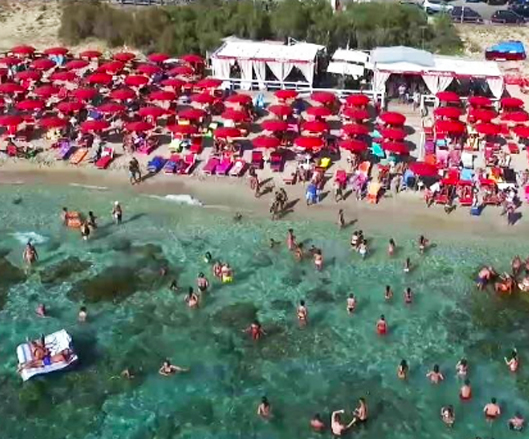 Gallipoli: Lido Spiaggia Club Salento, Puglia, Italia