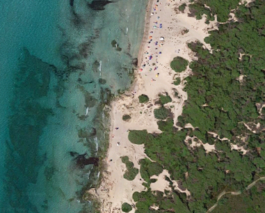 Punta della Suina: Spiaggia degli Innamorati