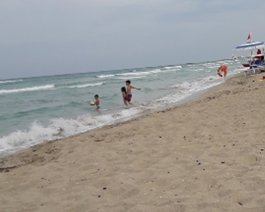 Fontanelle: Spiaggia di Fontanelle Salento, Puglia, Italia