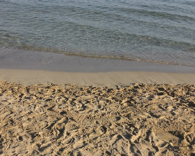 Pescoluse: Spiaggia di Pescoluse Salento, Puglia, Italia