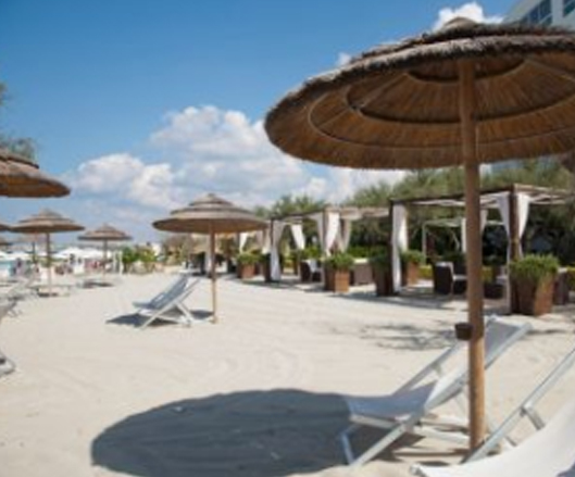 Gallipoli: White Beach Club Salento, Puglia, Italia