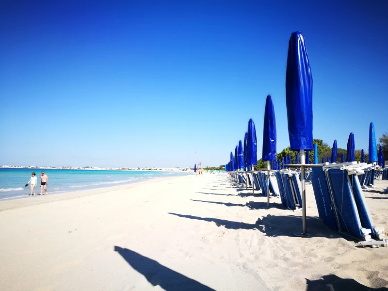 Salentissimo.it: Bacino Grande - Torre Lapillo - Porto Cesareo, Salento pludmales