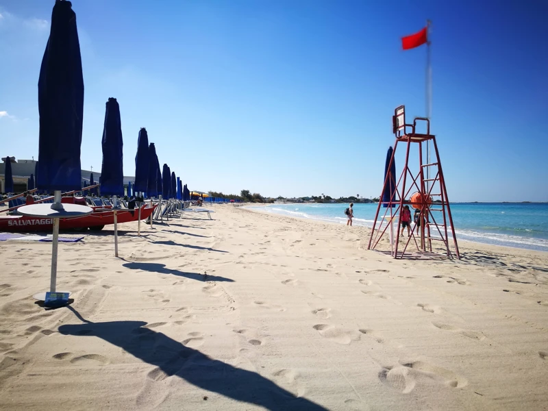 Salentissimo.it: Bacino Grande - Torre Lapillo - Porto Cesareo, Salento pludmales