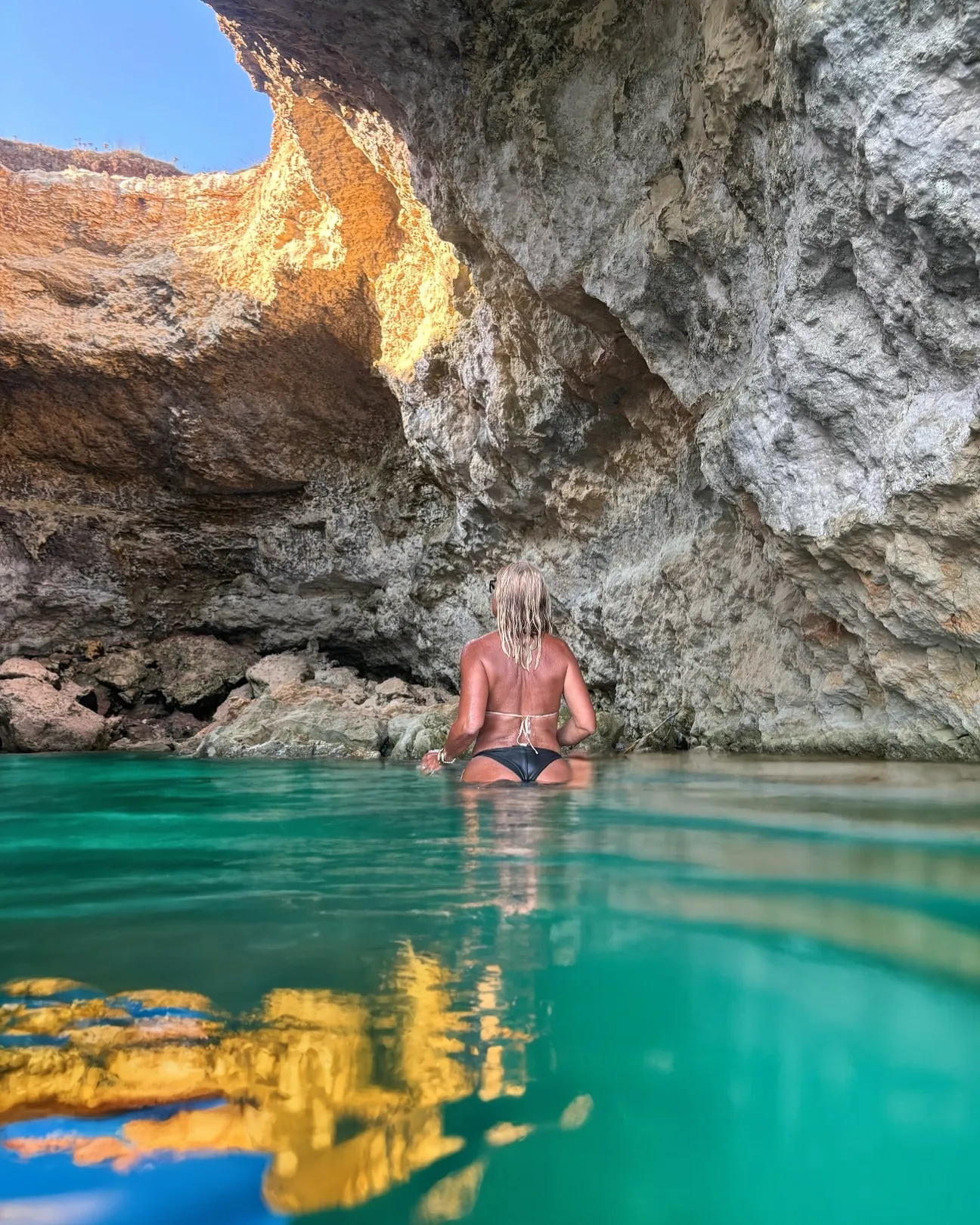 Salentissimo.it: Grotta Sfondata - Otranto, Playas de Salento