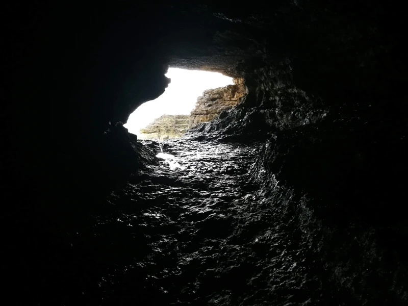 Salentissimo.it: Grotta Verde - Marina di Andrano, Stranden van Salento