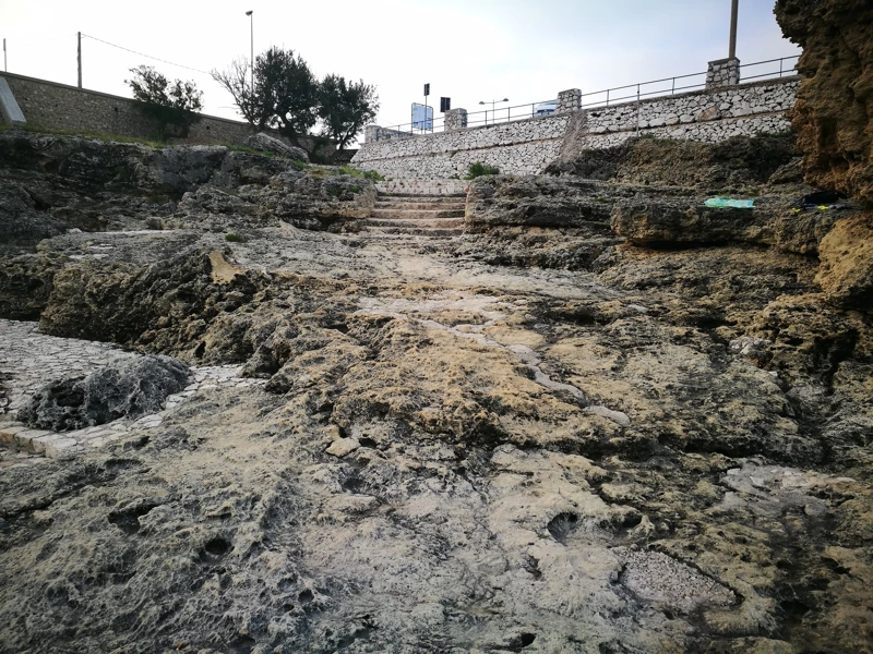 Salentissimo.it: Grotta Verde - Marina di Andrano, Stranden van Salento