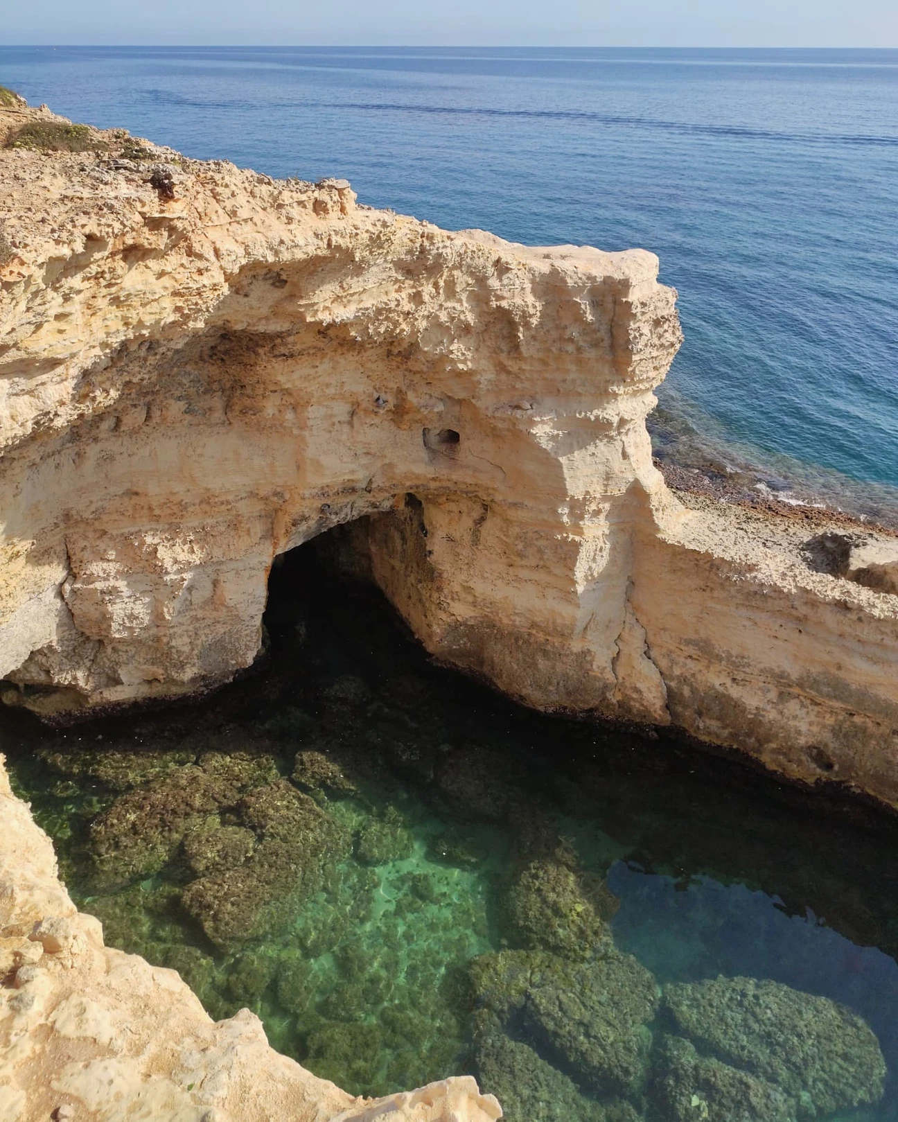 Salentissimo.it: Grotta del Canale - Sant Andrea - Melendugno, Praias do Salento