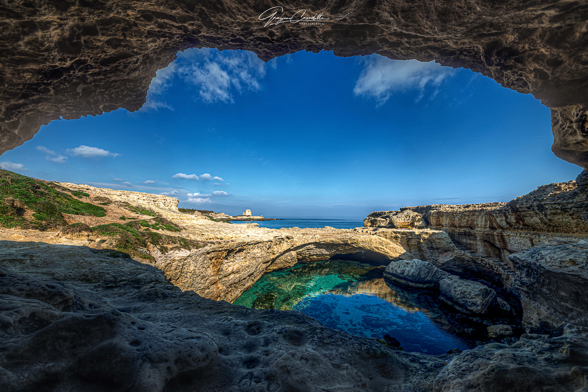 Salentissimo.it: Grotta della Poesia - Roca Vecchia - Melendugno, Playas de Salento