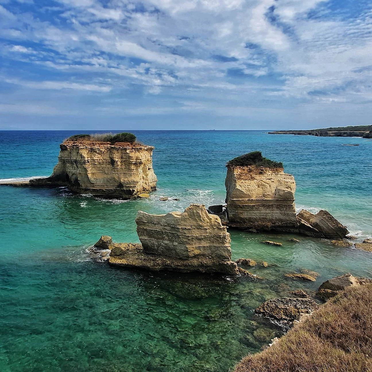 Salentissimo.it: I Faraglioni di Sant Andrea - Sant Andrea - Melendugno, spiagge del Salento