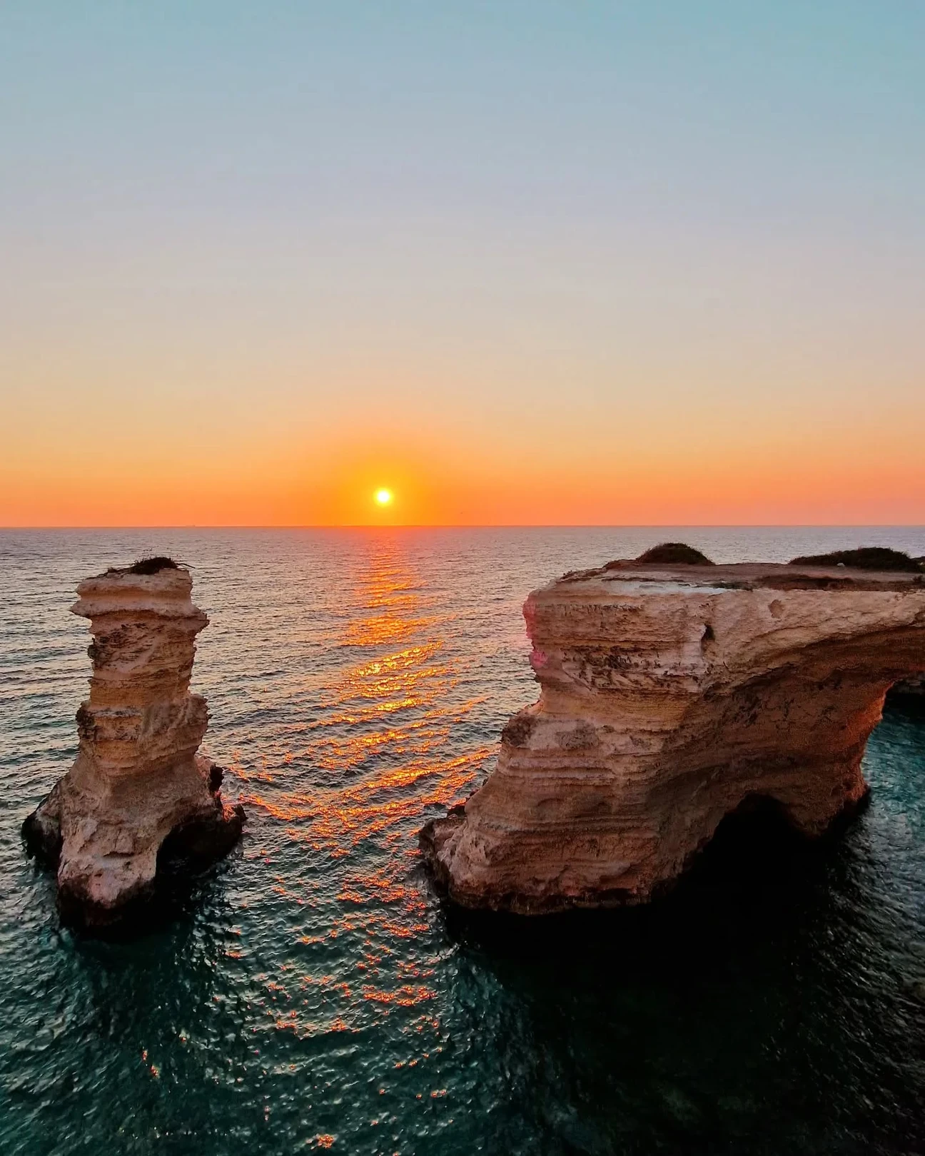 Salentissimo.it: I Faraglioni di Sant Andrea - Sant Andrea - Melendugno, spiagge del Salento