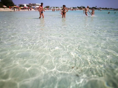 Salentissimo.it: Bassamarea Lido Club - Porto Cesareo, Stranden van Salento