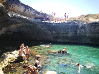 Salentissimo.it: Grotta della Poesia - Roca Vecchia - Melendugno, Salento-strande