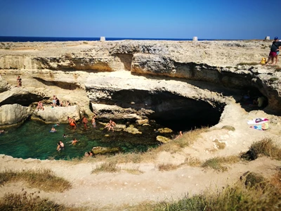 Salentissimo.it: Grotta della Poesia - Roca Vecchia - Melendugno, Salento-strande