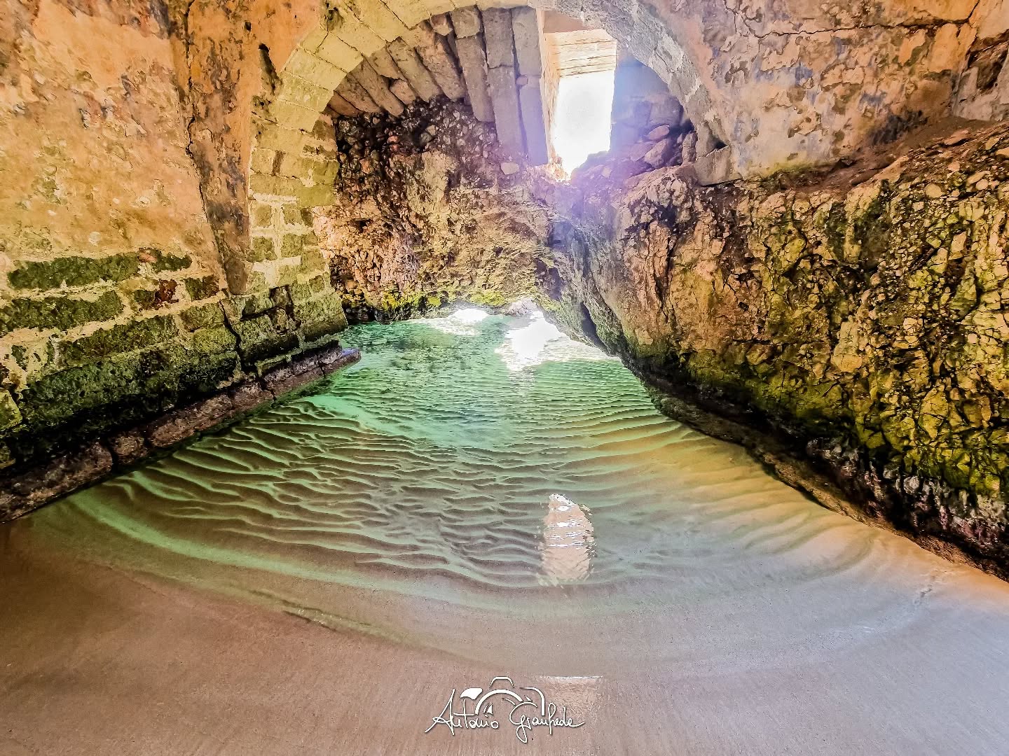 Salentissimo.it: La Stanza dei Bagni di Santa Caterina - Santa Caterina - Nardo, spiagge del Salento