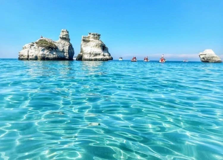 Salentissimo.it: Le due Sorelle - Torre dell Orso - Melendugno, Salento pludmales