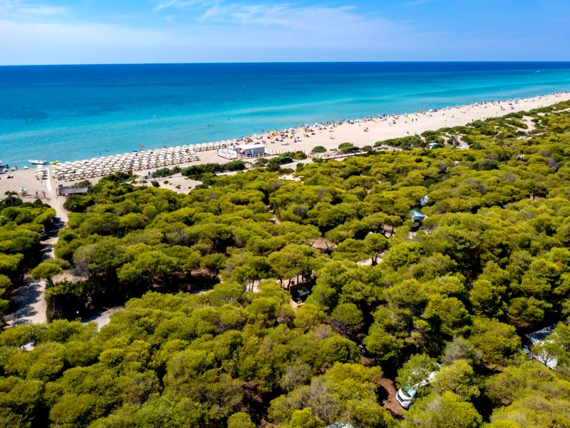 Salentissimo.it: Riva di Ugento Beach Camping Resort - Fontanelle - Ugento, Salento rannad