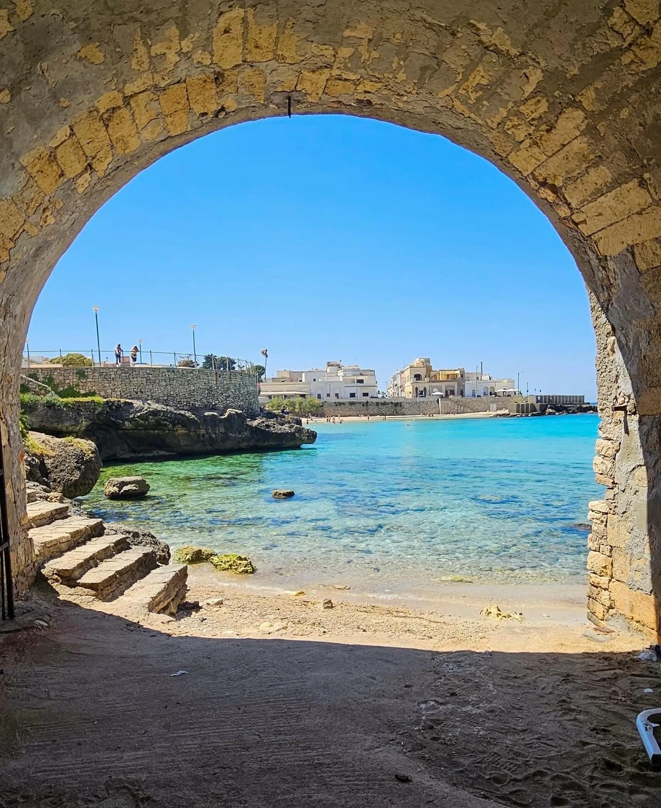 Salentissimo.it: Spiaggia Santa Maria al Bagno - Santa Maria al Bagno - Nardo, サレントのビーチ