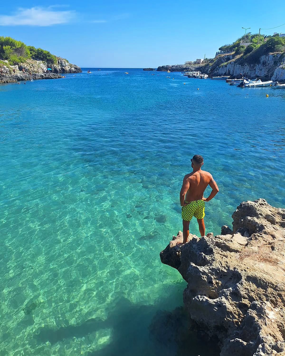 Salentissimo.it: Spiaggia di Porto Badisco - Porto Badisco - Otranto, Пляжи Саленто