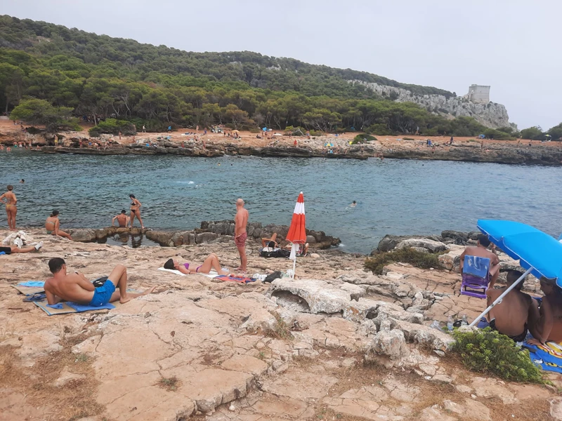 Salentissimo.it: Spiaggia di Porto Selvaggio - Porto Selvaggio - Nardò, Salento pludmales