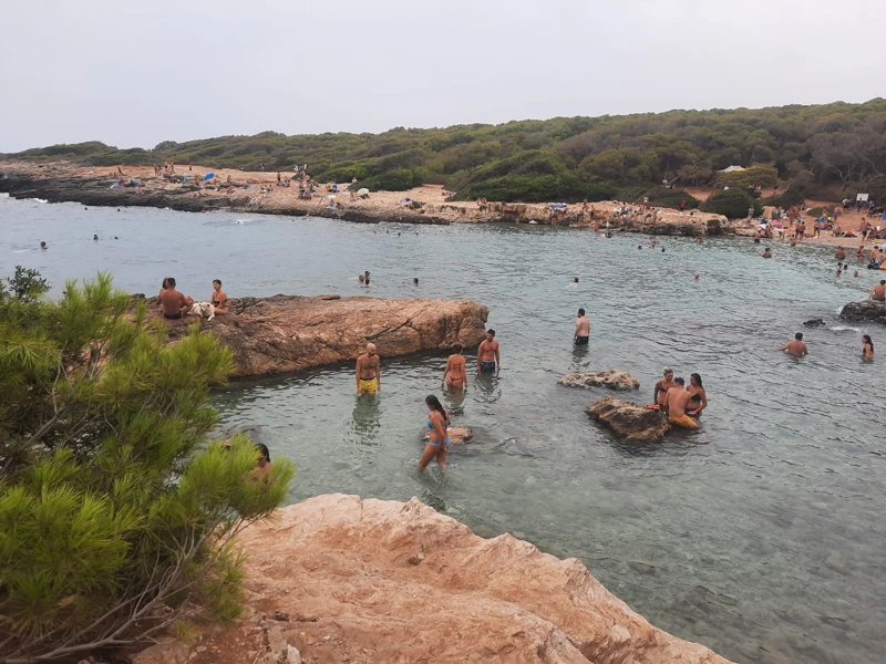 Salentissimo.it: Spiaggia di Porto Selvaggio - Porto Selvaggio - Nardò, Stranden van Salento