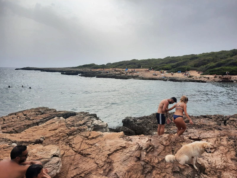 Salentissimo.it: Spiaggia di Porto Selvaggio - Porto Selvaggio - Nardò, Пляжі Саленто