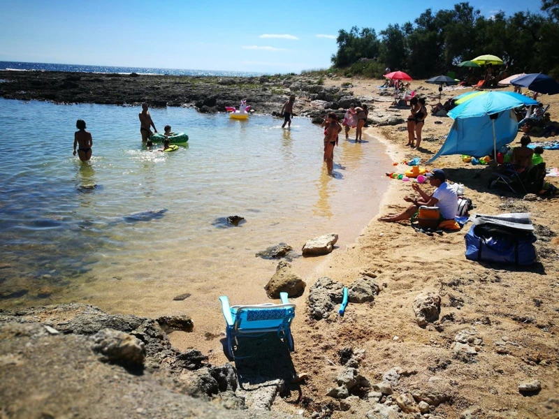 Salentissimo.it: Spiaggia di Serra Cicora - Porto Selvaggio - Nardò, Salento-strande