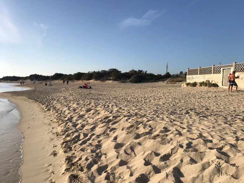 Salentissimo.it: Spiaggia libera delle Dune - Porto Cesareo, Salento pludmales