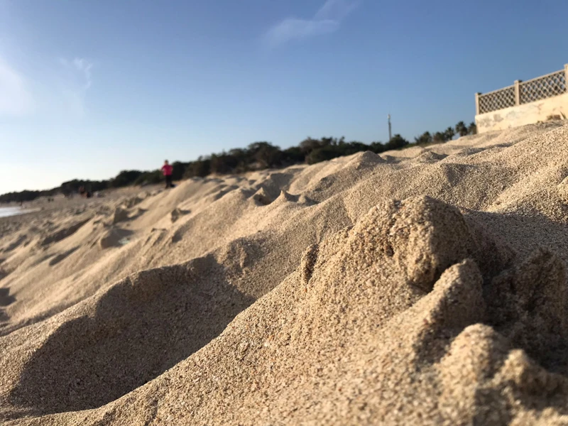 Salentissimo.it: Spiaggia libera delle Dune - Porto Cesareo, Salento pludmales