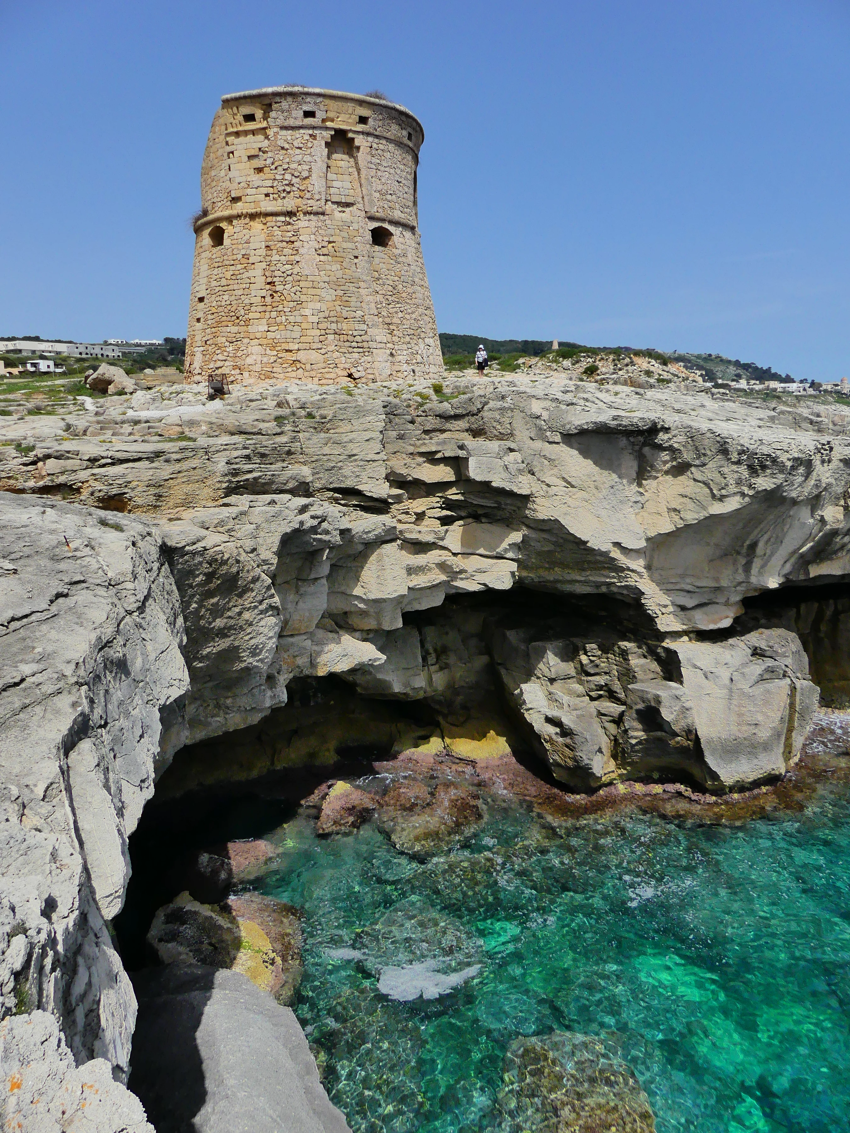 Salentissimo.it: Torre di Porto Miggiano - Porto Miggiano - Santa Cesarea Terme, Παραλίες Salento