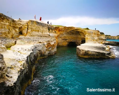 Salentissimo.it: Grotta del Canale - Sant Andrea - Melendugno, Плажове в Саленто