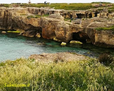 Salentissimo.it: Grotta della Madonnina - Roca Vecchia - Melendugno, Pláže Salento