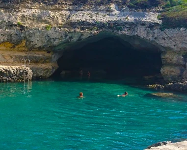 Salentissimo.it: Grotta delle Pupe - Torre Santo Stefano - Otranto, Salento plajları