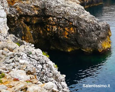 Salentissimo.it: Grotte dell Orte - Baia delle Orte - Otranto, Salento plajları