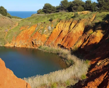 Salentissimo.it: Laghetto di Bauxite - Baia delle Orte - Otranto, spiagge del Salento