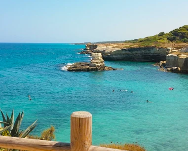 Salentissimo.it: Scoglio il Tafaluro - Sant Andrea - Melendugno, Παραλίες Salento