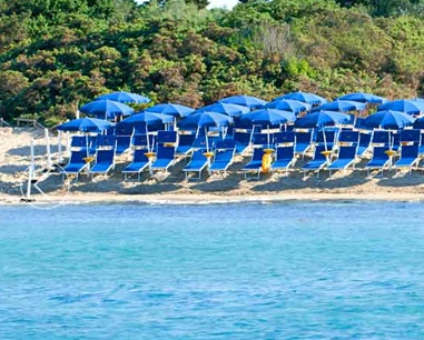 Salentissimo.it: Spiaggia Camping Torre Castiglione - Torre Castiglione - Porto Cesareo, Salento paplūdimiai