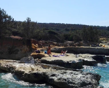 Salentissimo.it: Spiaggia dei Porticeddhri - Baia dei Turchi - Otranto, Παραλίες Salento