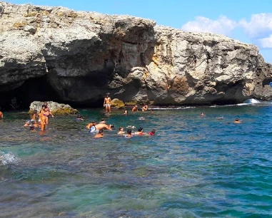 Salentissimo.it: Spiaggia di Chianca Liscia - Marina di Marittima - Diso, Stranden van Salento