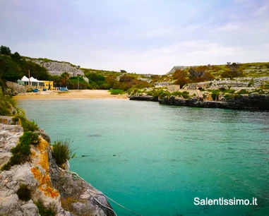 Salentissimo.it: Spiaggia di Porto Badisco - Porto Badisco - Otranto, Praias do Salento