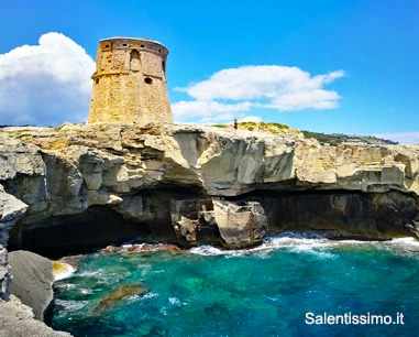 Salentissimo.it: Torre di Porto Miggiano - Porto Miggiano - Santa Cesarea Terme, Pláže Salento