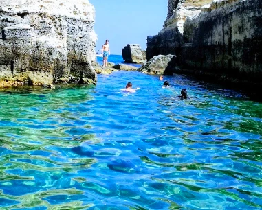 Salentissimo.it: Torre di Roca Vecchia - Roca Vecchia - Melendugno, Pláže Salento